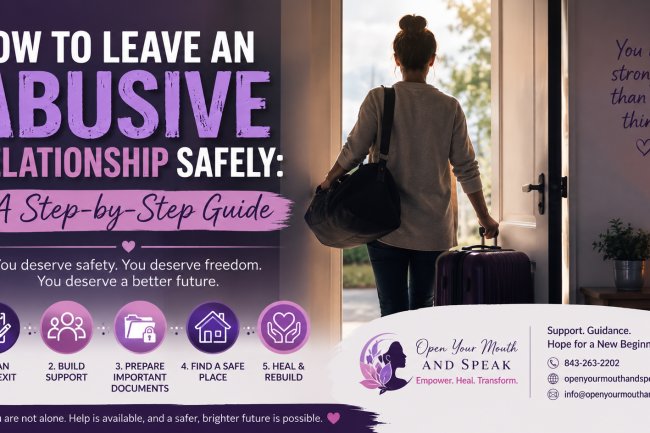 How to Leave an Abusive Relationship Safely: A Step-by-Step Guide